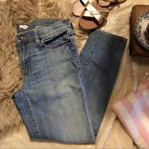 J. Crew Skinny Ankle Crop Boyfriend Jeans 29